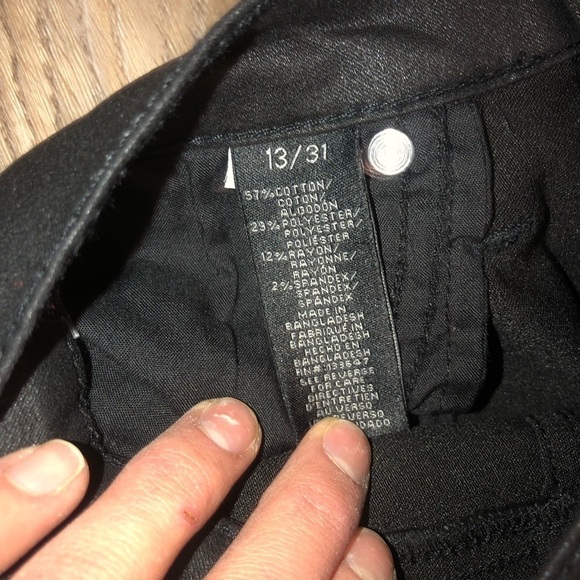 nwot Kendall & Kylie The Kontour High Rise Slim Fit Sz 13 Waist / 31 Leg - Picture 6 of 11